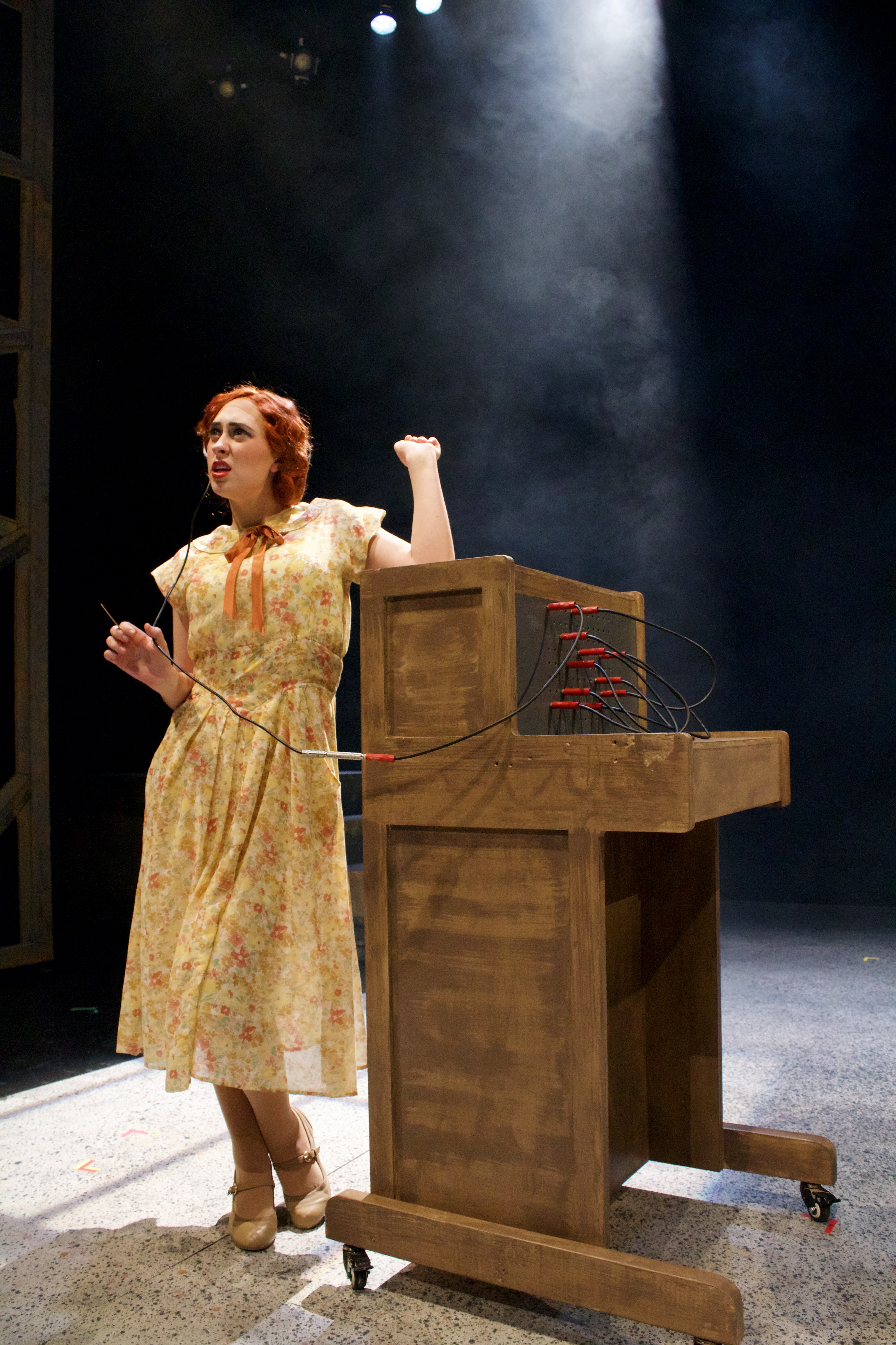 Production photography from Machinal at Ohio Northern University