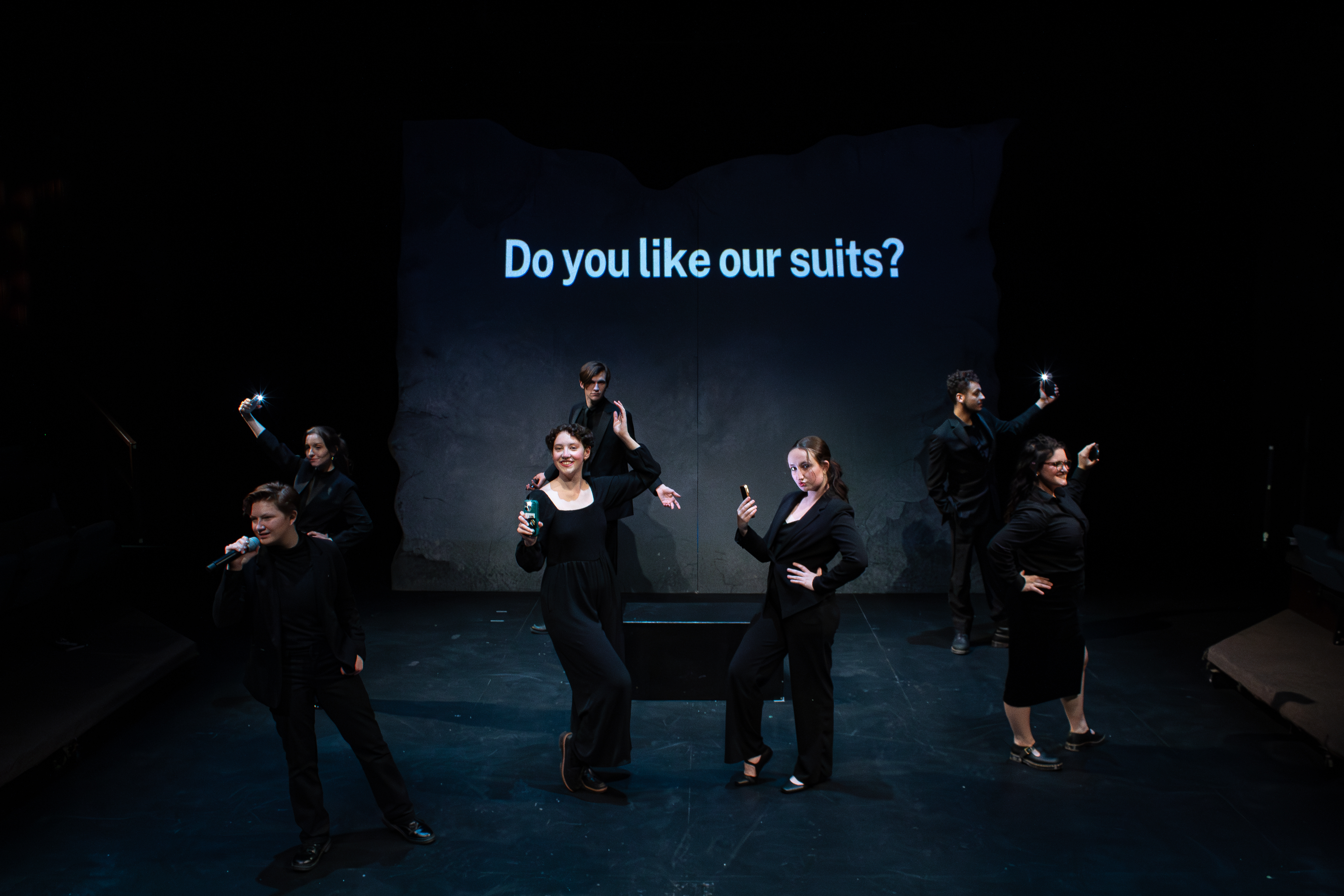 Production photography from International Play Festival: Ukraine at Ohio Northern University